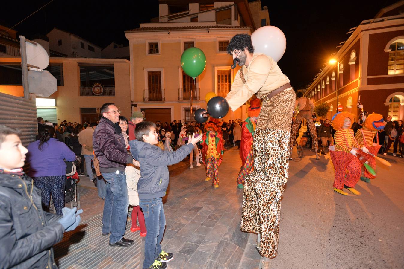 Cabalgata de los Reyes en Lorca 2016