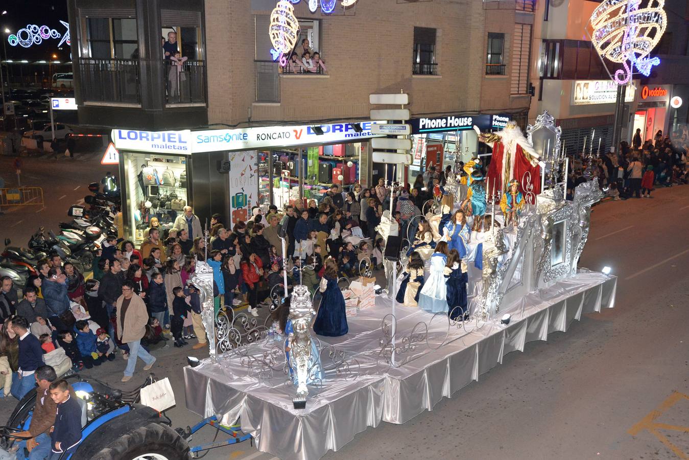 Cabalgata de los Reyes en Lorca 2016