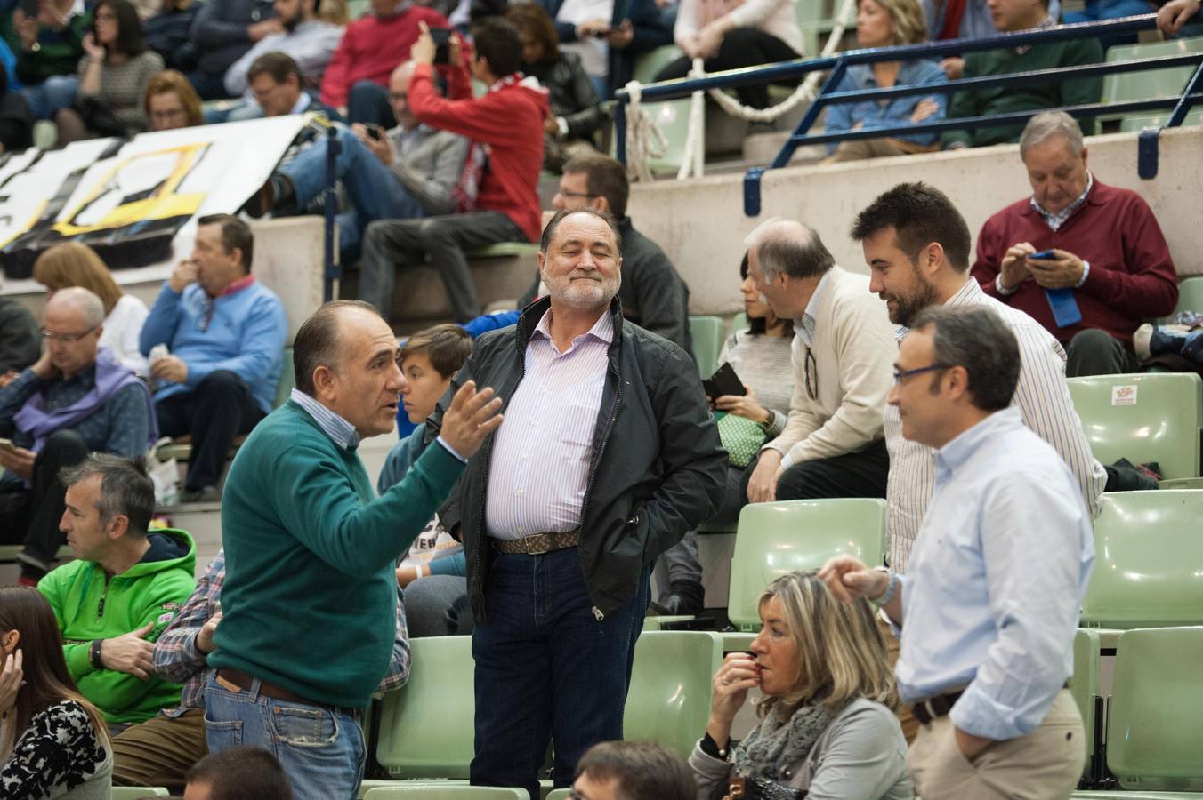 La grada del UCAM Murcia - Montakit