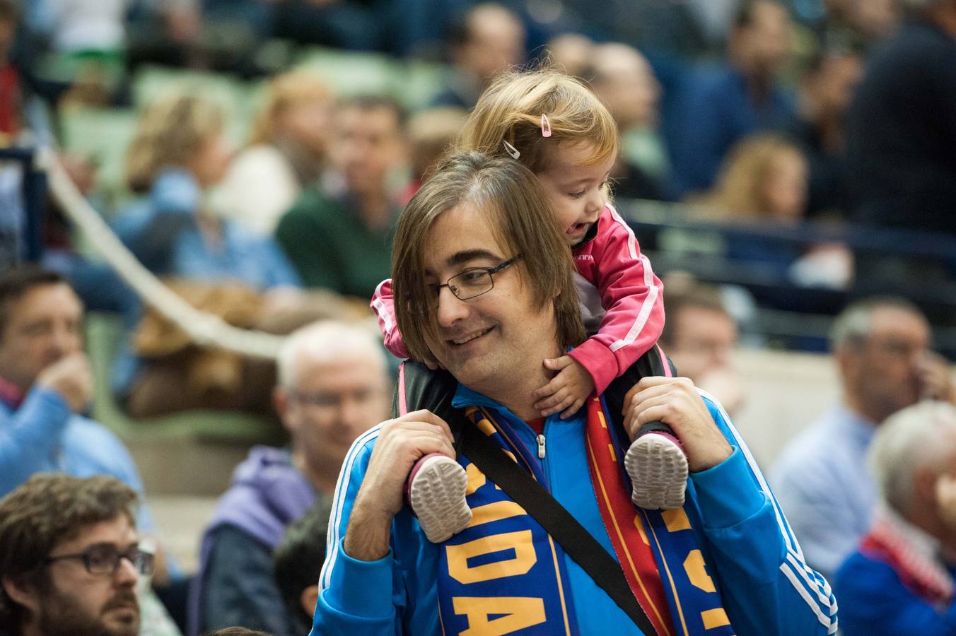 La grada del UCAM Murcia - Montakit