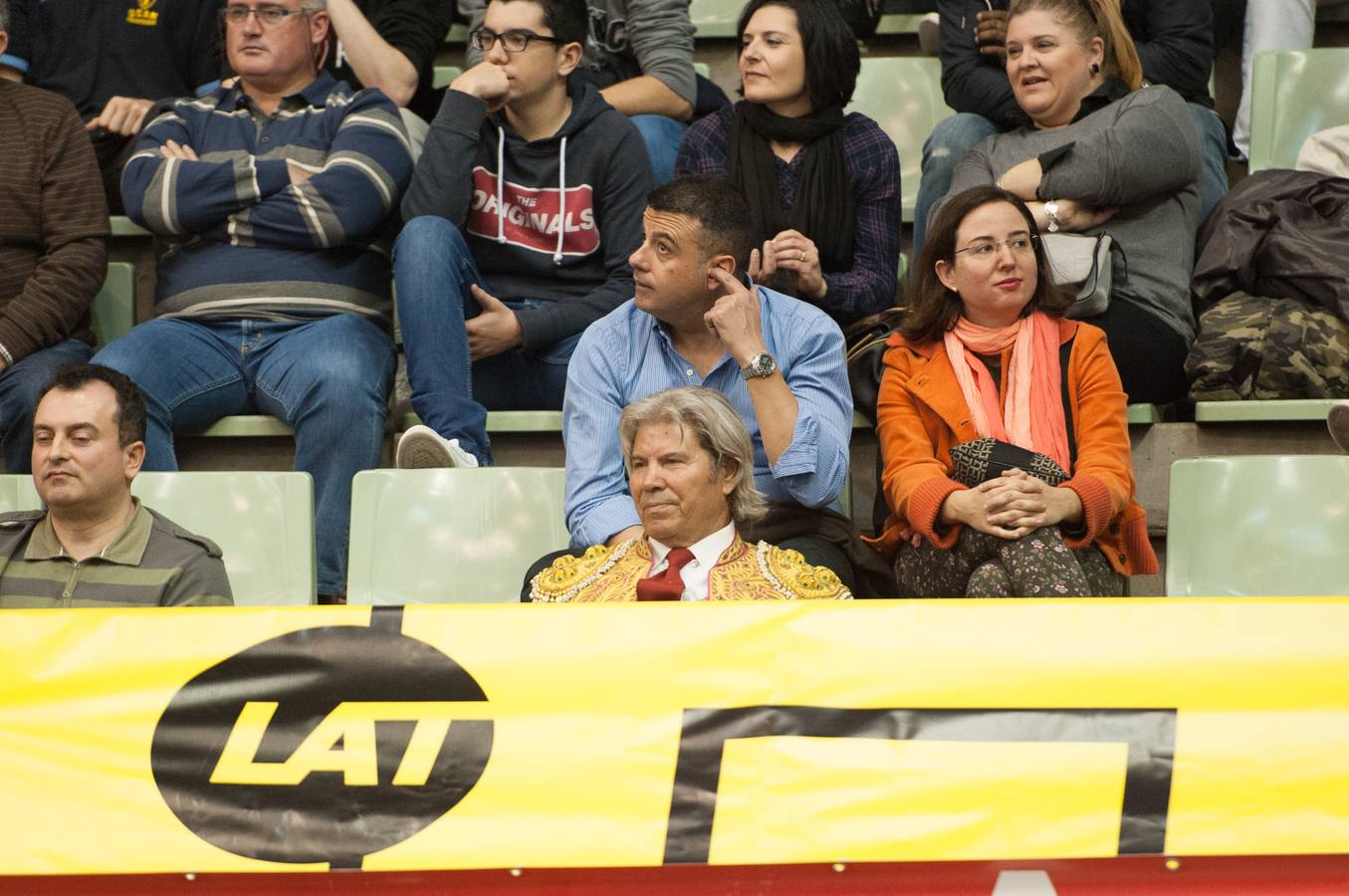 La grada del UCAM Murcia - Montakit