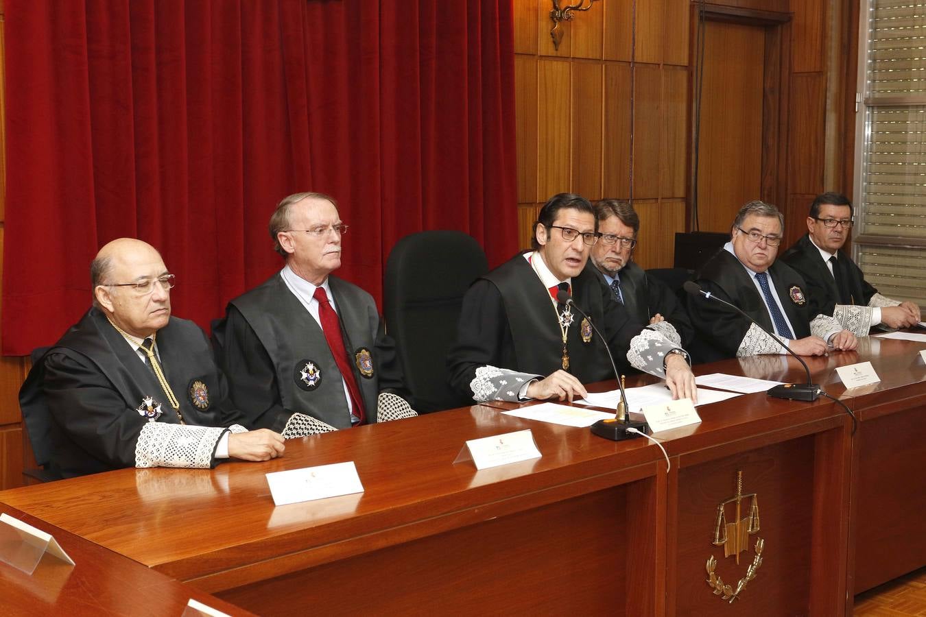 Nuevos magistrados de la audiencia