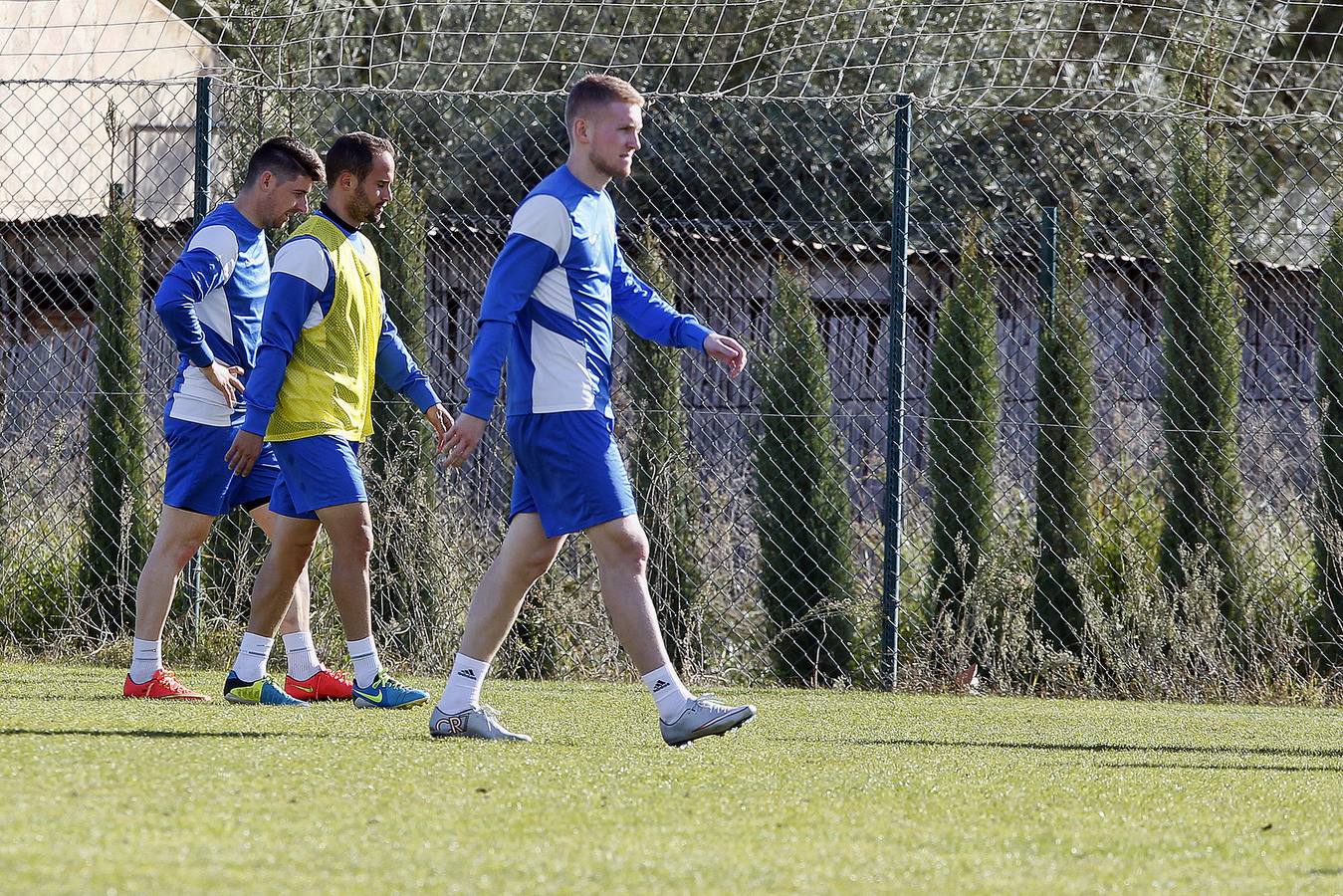 Presentación del nuevo entrenador del Hércules, Vicente Mir