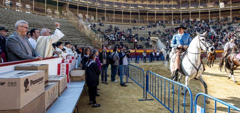 Bendición de mascotas en la Plaza de Toros de Alicante