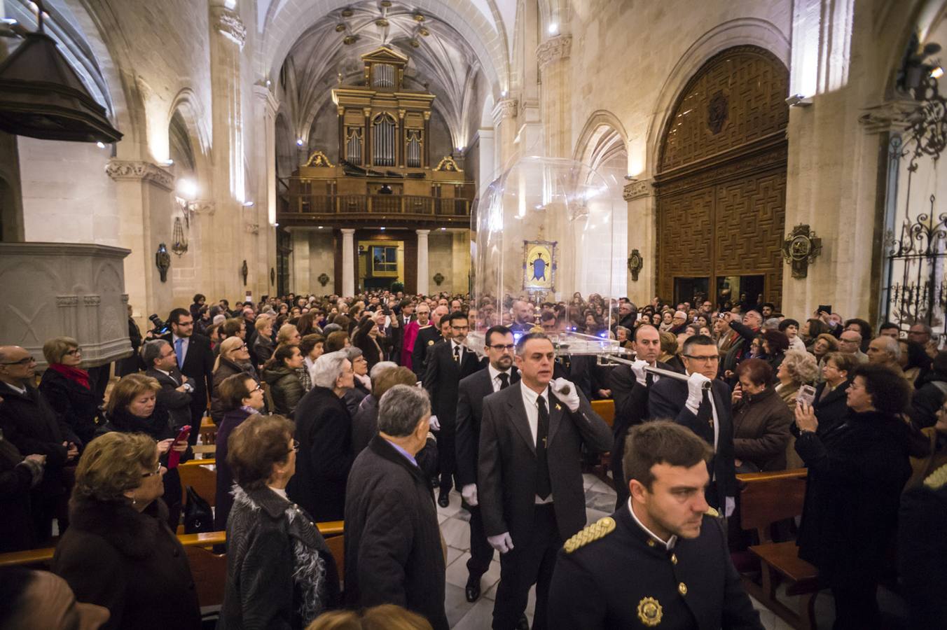 Visita histórica de la Santa Faz a Orihuela