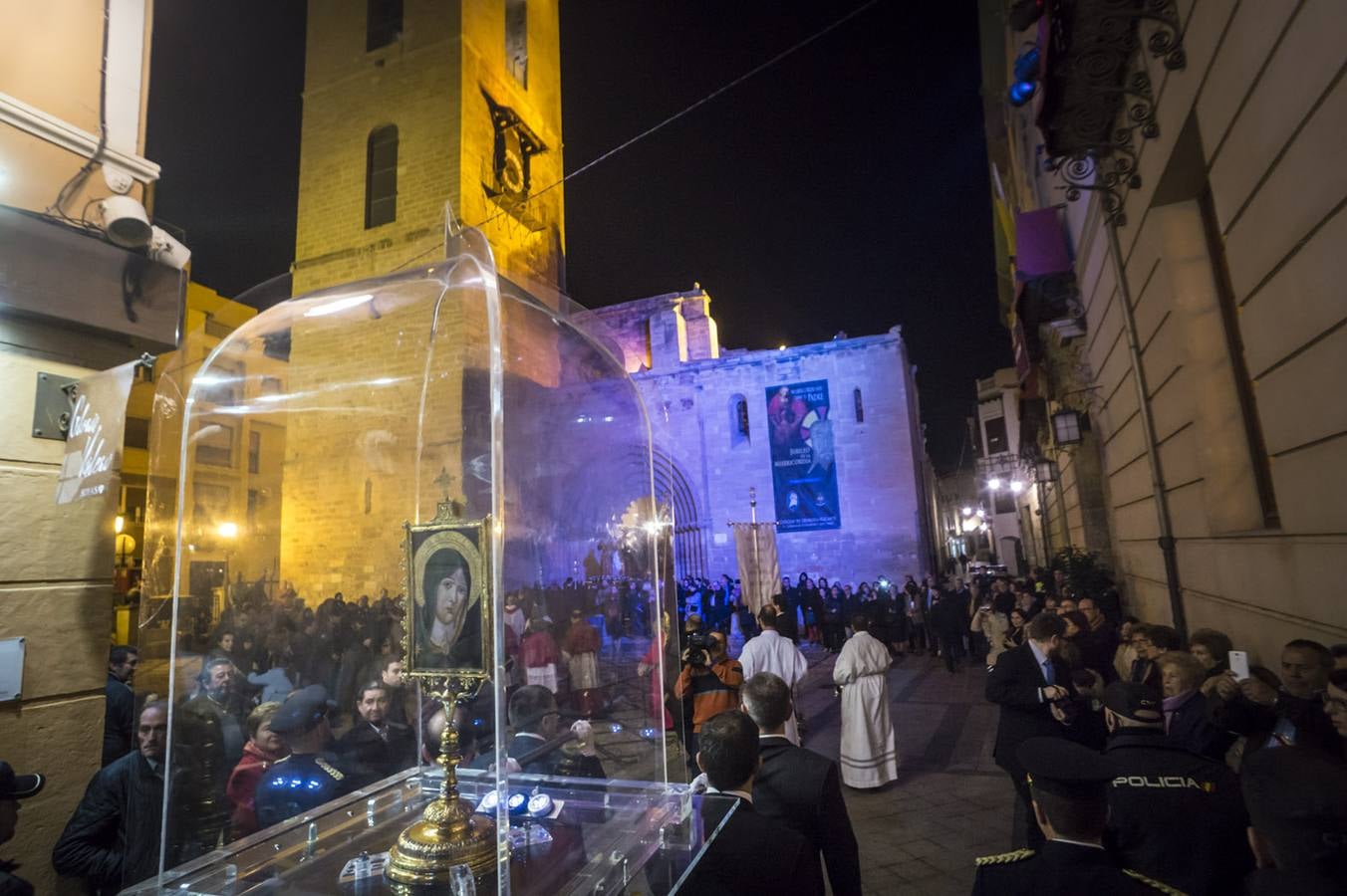 Visita histórica de la Santa Faz a Orihuela