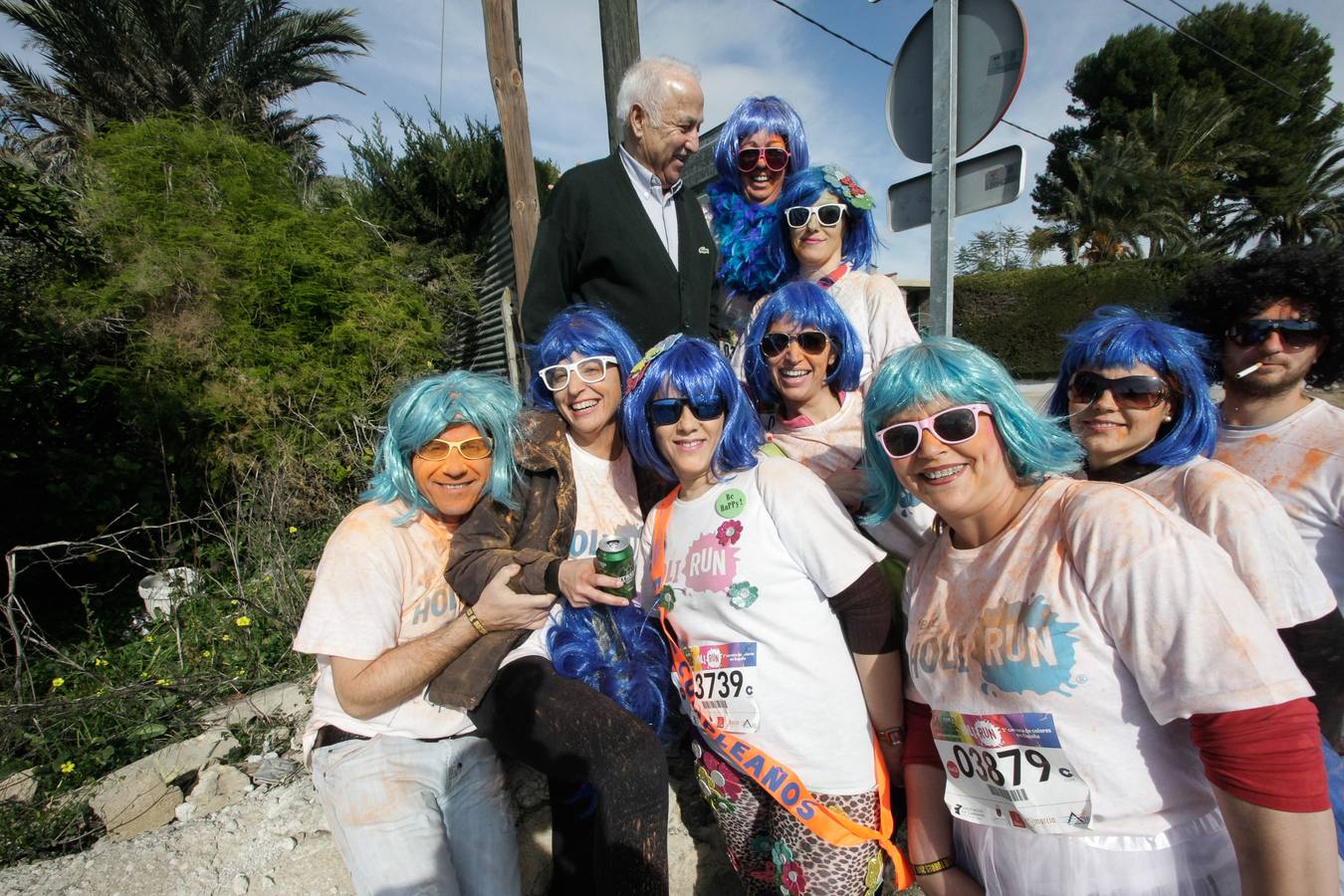 La &#039;Holi Run&#039; llena las calles de color