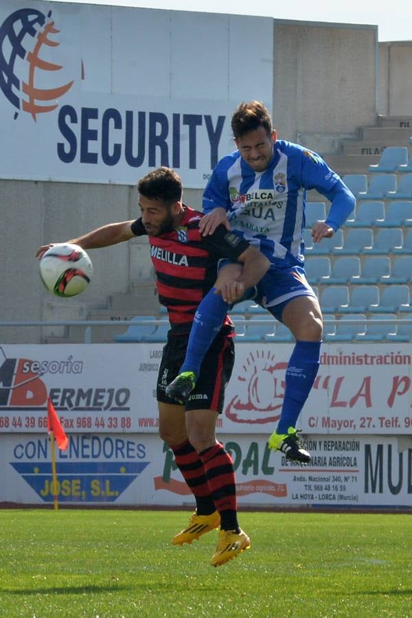 Las imágenes de la goleada de La Hoya al Melilla (6-1)