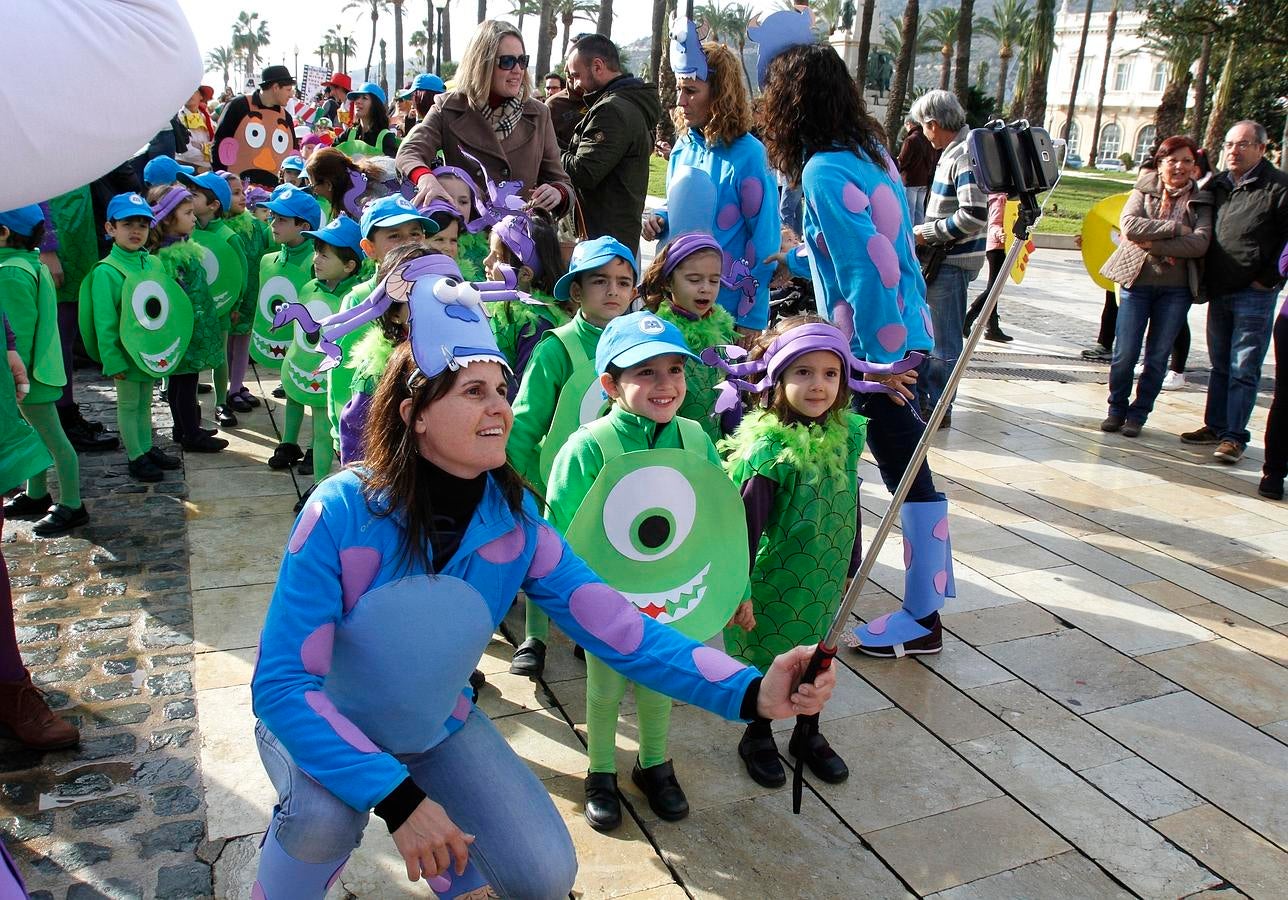 Mucha ilusión en el desfile infantil de Cartagena