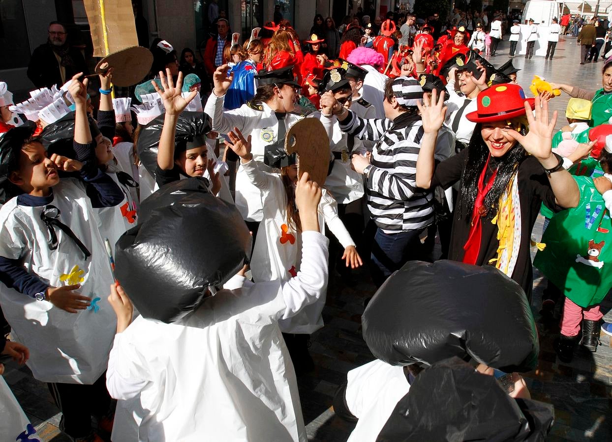 Mucha ilusión en el desfile infantil de Cartagena