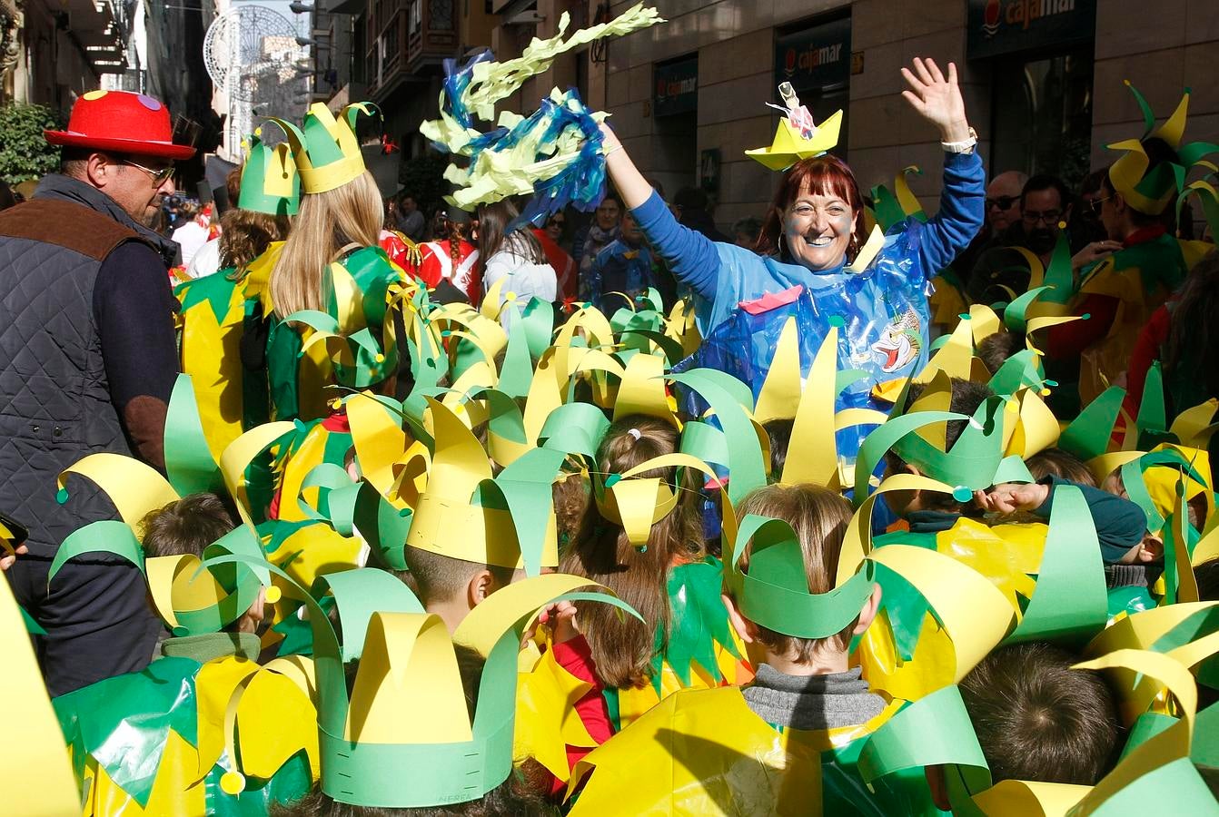 Mucha ilusión en el desfile infantil de Cartagena