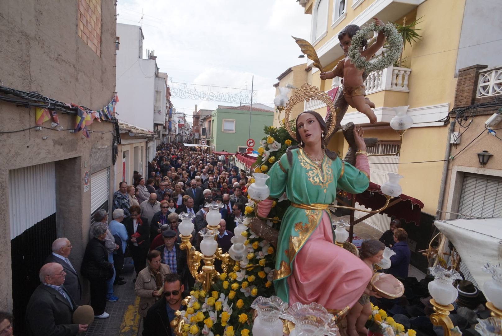 Peregrinación dulce y huertana en Catral