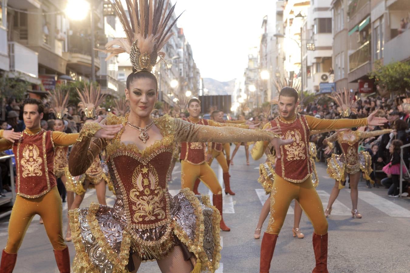 Águilas volvió a engalanarse para la fiesta