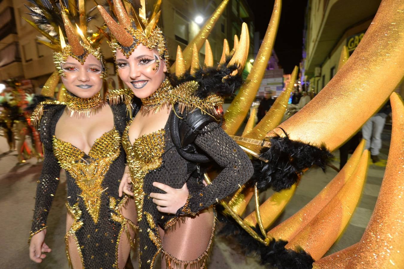 Belleza y plumas contra el viento
