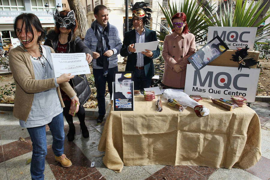 Premios del concurso de escaparates de carnaval