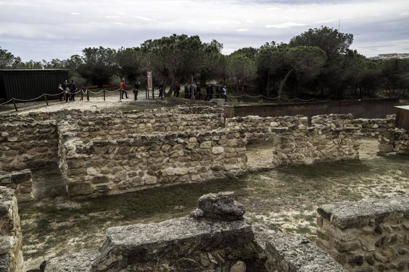 Visita de la directora general de Cultura al Parque Arqueológico de Guardamar