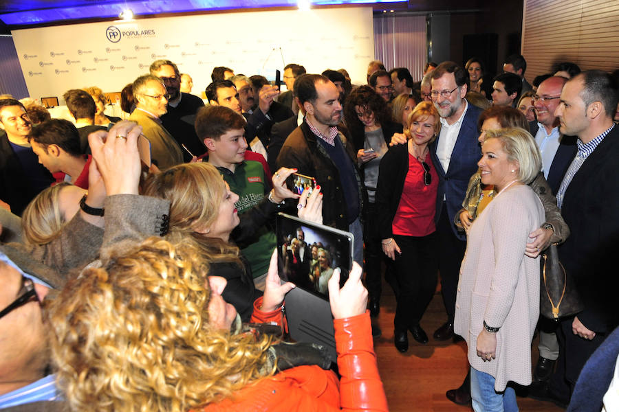 Mariano Rajoy preside la Junta Directiva del PP en la Región