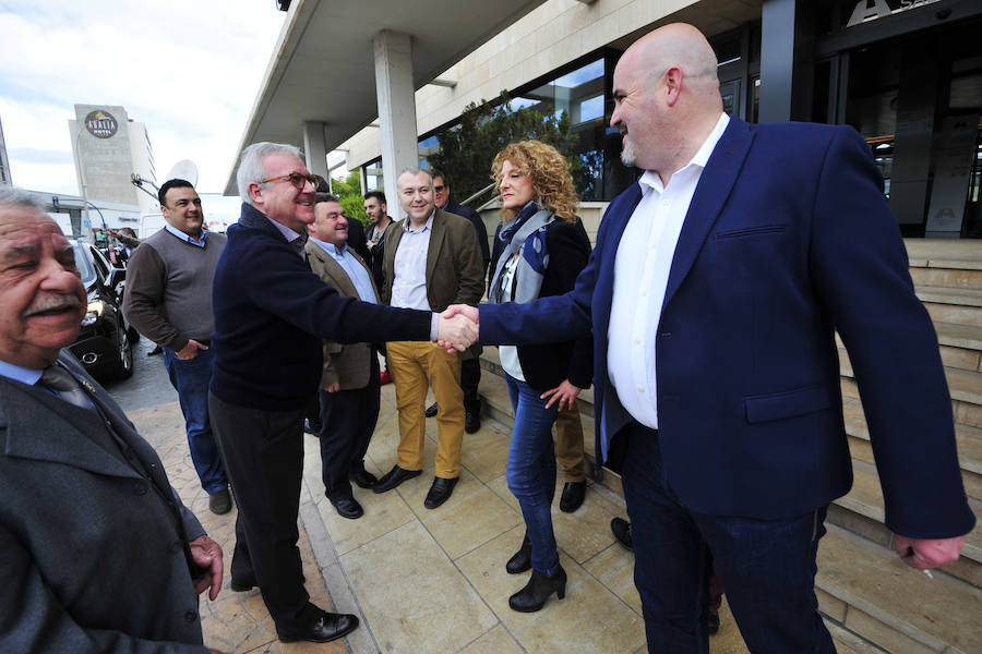 Mariano Rajoy preside la Junta Directiva del PP en la Región