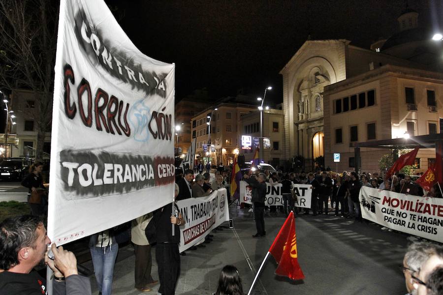 Protestas en la provincia contra la corrupción