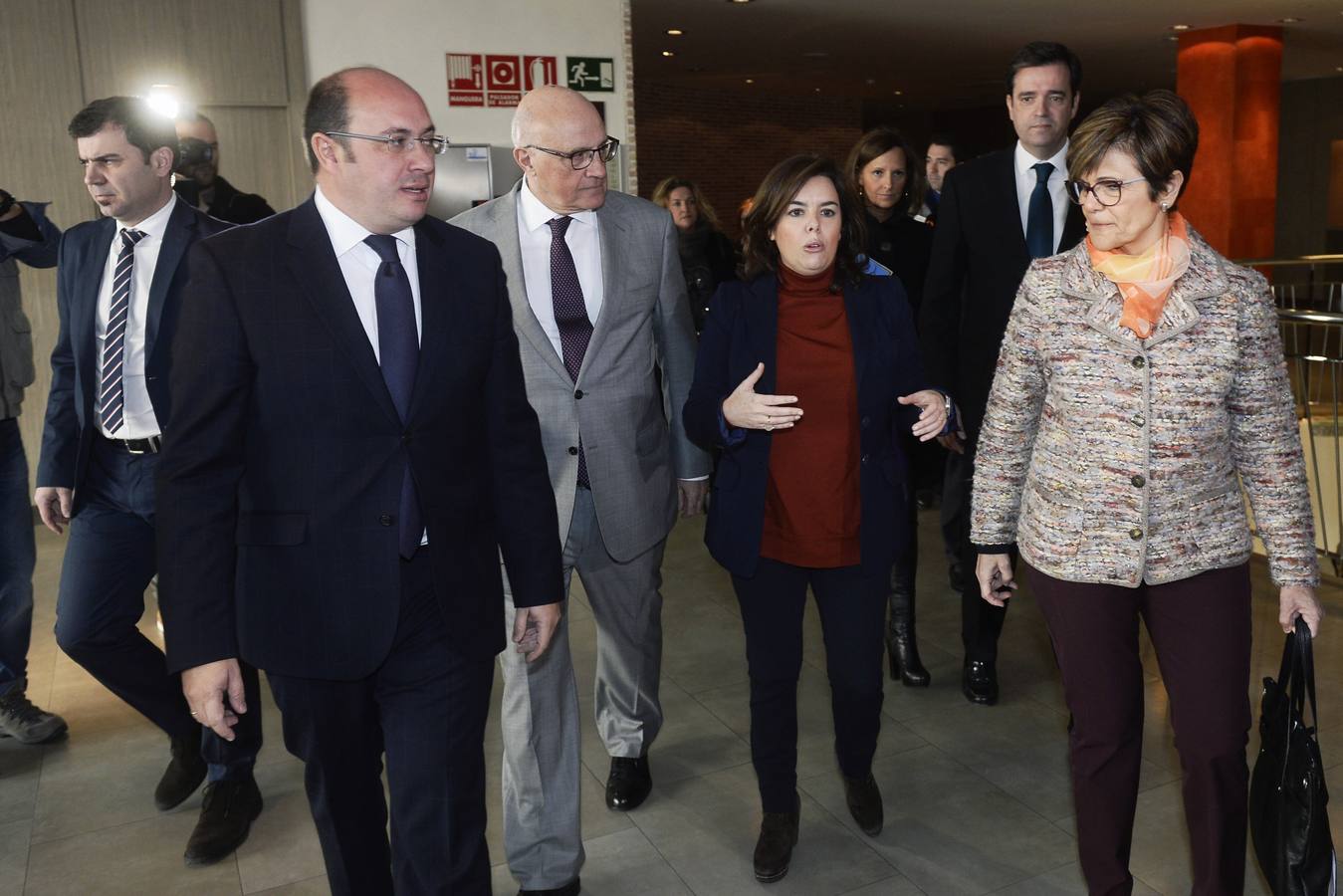 Soraya Sáenz de Santamaría asiste al Foro &#039;La Verdad&#039;-Sabadell