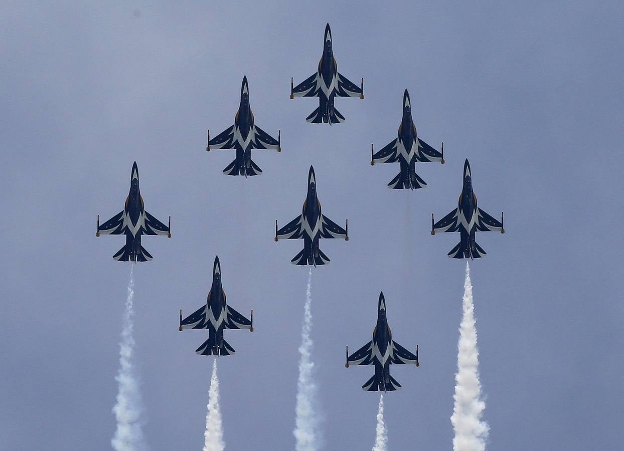 Acrobacias en el cielo