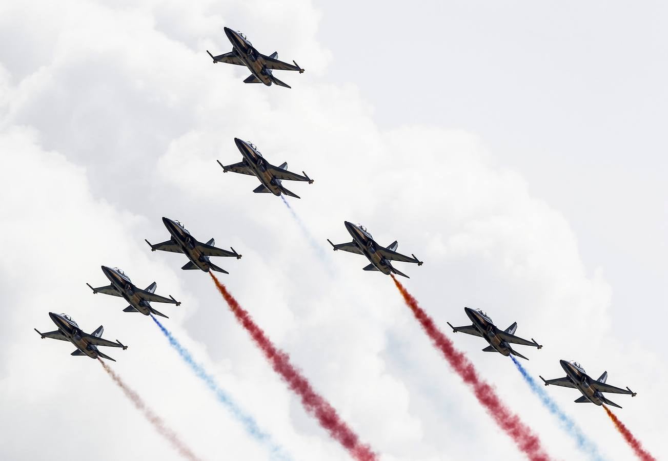 Acrobacias en el cielo