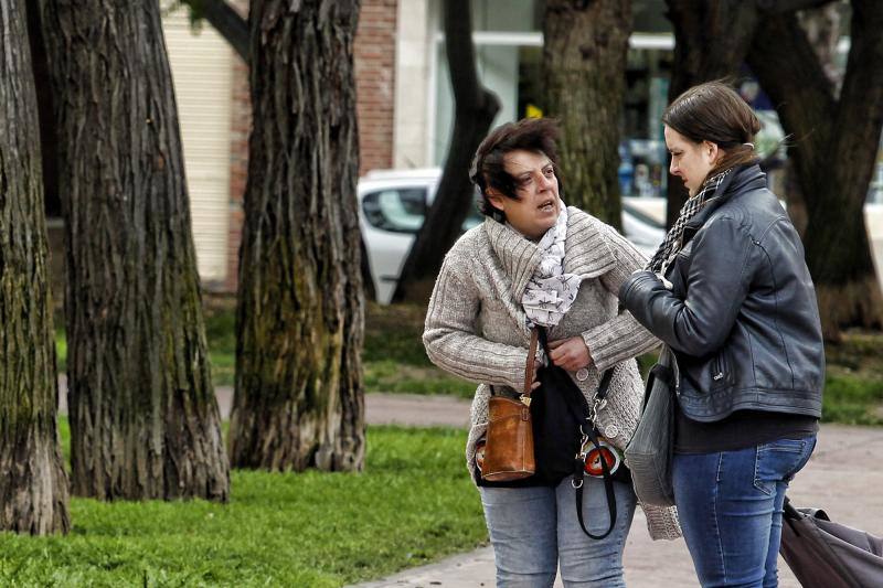 Temporal de frío y viento en la provincia