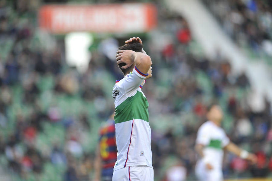 El Elche empata contra el Llagostera