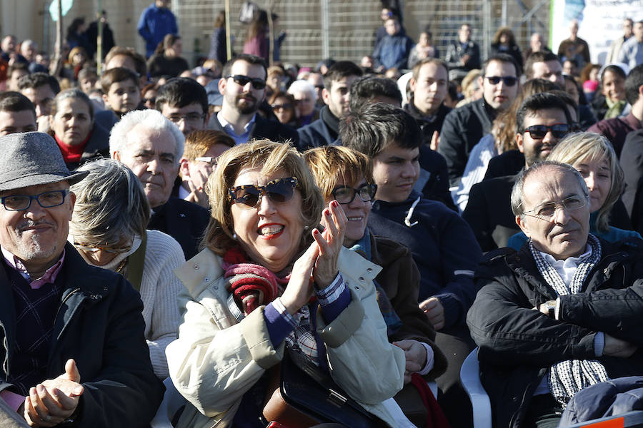 Kiko Argüello congrega a miles de personas en la UCAM