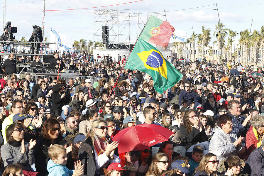 Kiko Argüello congrega a miles de personas en la UCAM