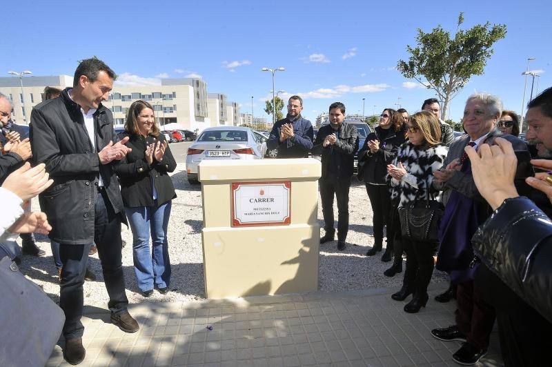 Inaguración de la calle Metgessa Gloria Miñana Román y Metgessa Sanchís Dolz