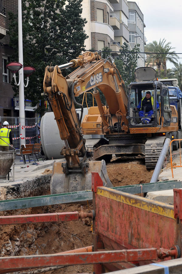 Cuenta atrás en las obras del colector de Carrús