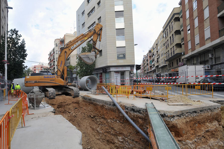 Cuenta atrás en las obras del colector de Carrús