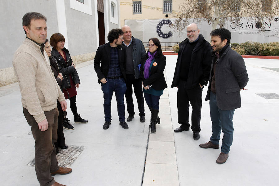 Visita del conseller de Educación y Cultura a la provincia