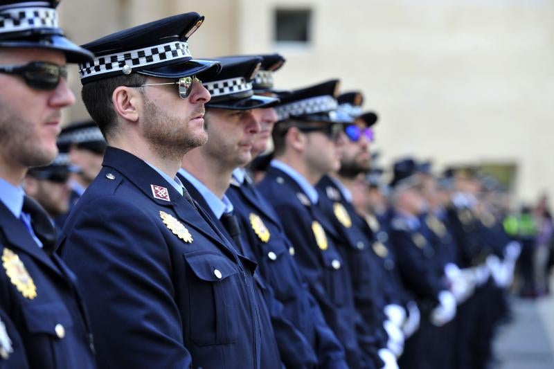 Honores para la Policía Local de Murcia