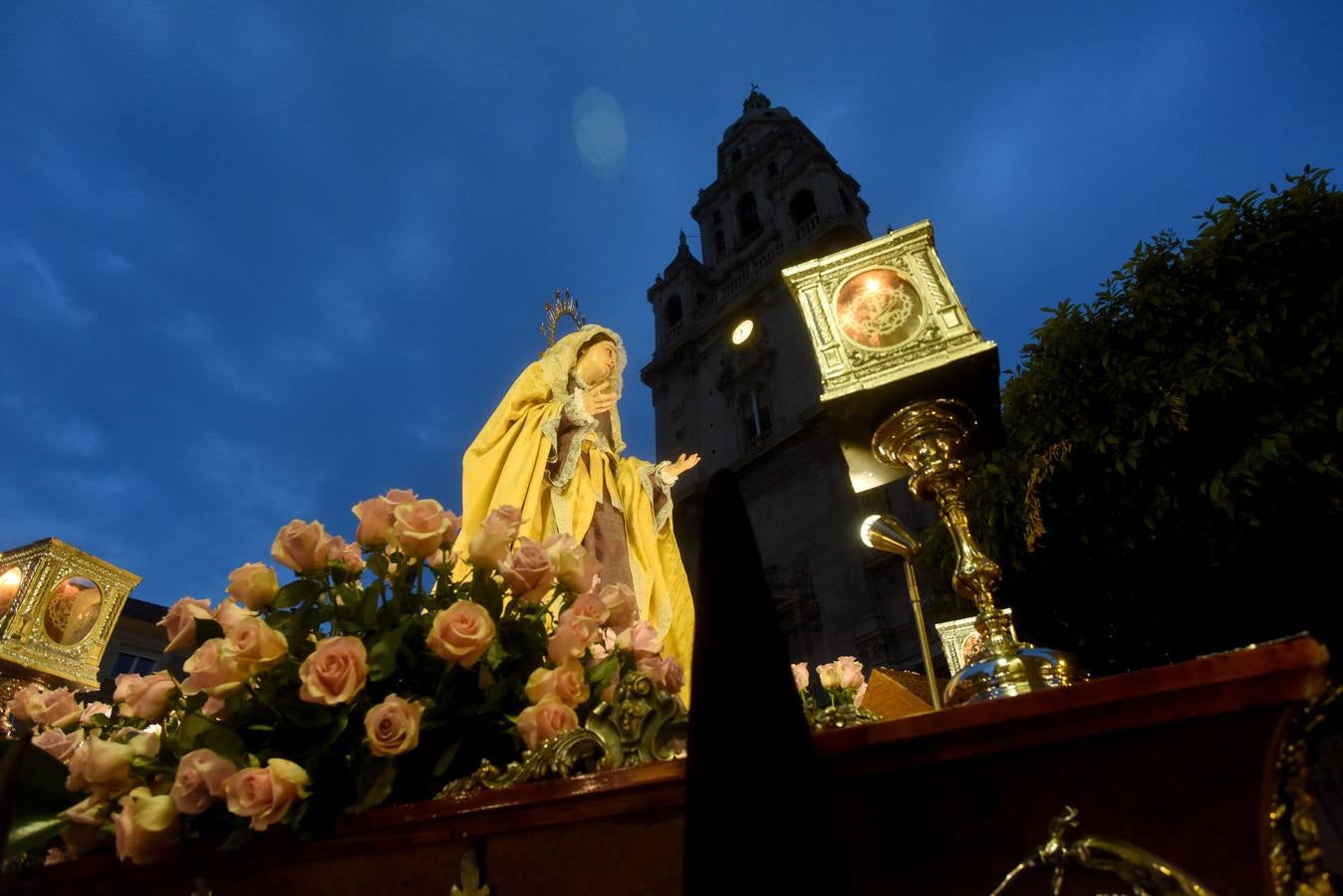 Procesión del Cristo de la Fe en Murcia