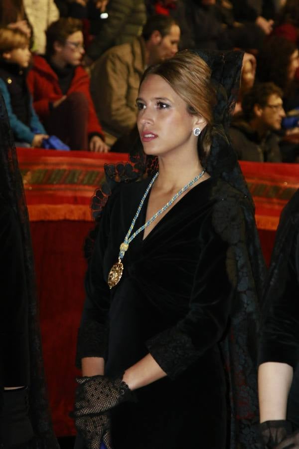 Delirio azul en Lorca el Viernes de Dolores