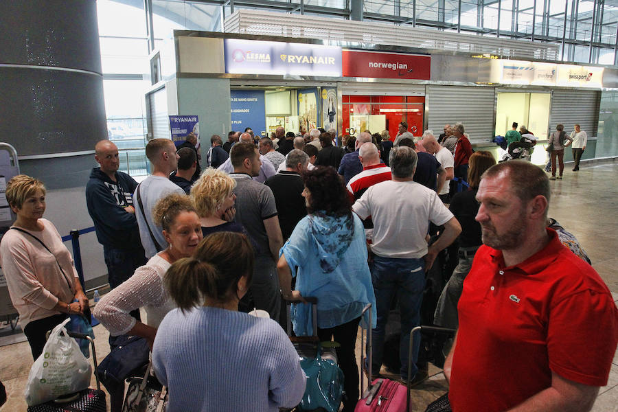 Cancelados 30 vuelos en Alicante por la huelga de controladores franceses