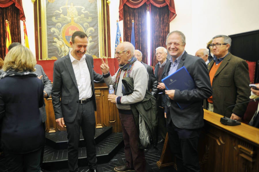 Pleno de mayores en el Ayuntamiento de Elche