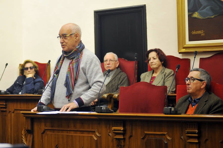 Pleno de mayores en el Ayuntamiento de Elche