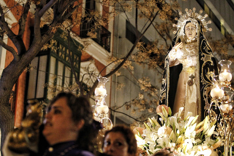 Procesión del Cristo del Hallazgo y la Virgen Dolorosa en Alicante