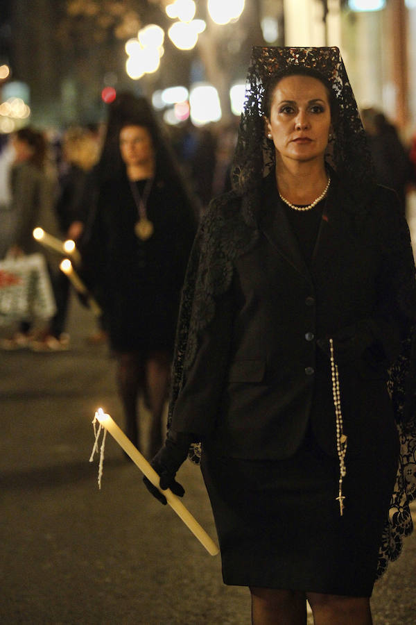 Procesión del Cristo del Hallazgo y la Virgen Dolorosa en Alicante