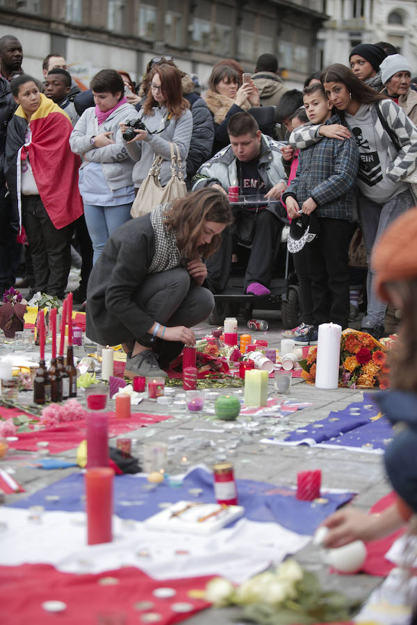 Bruselas, entre el miedo y el dolor