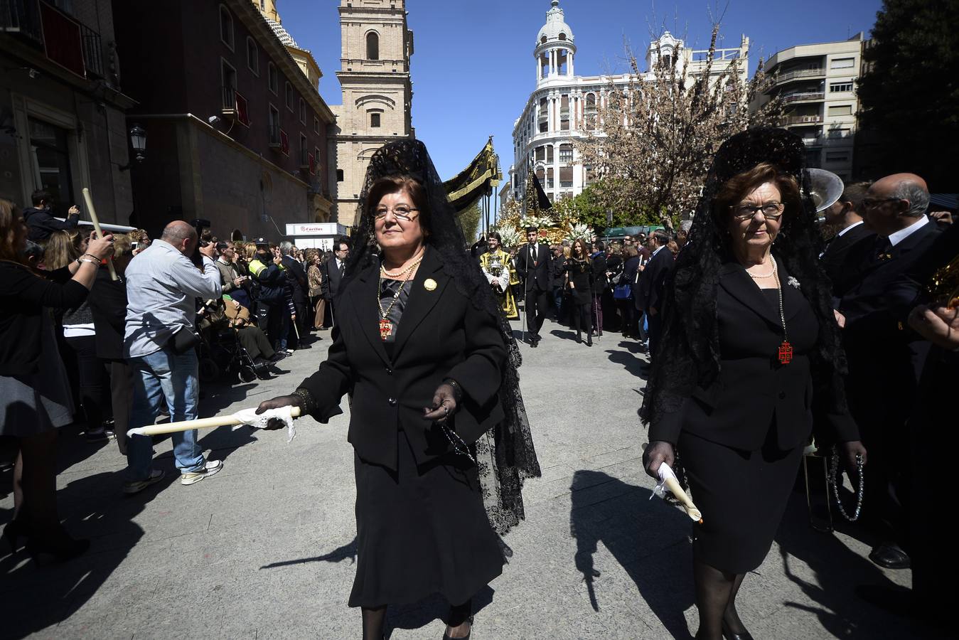 Procesión de la Soledad en Murcia