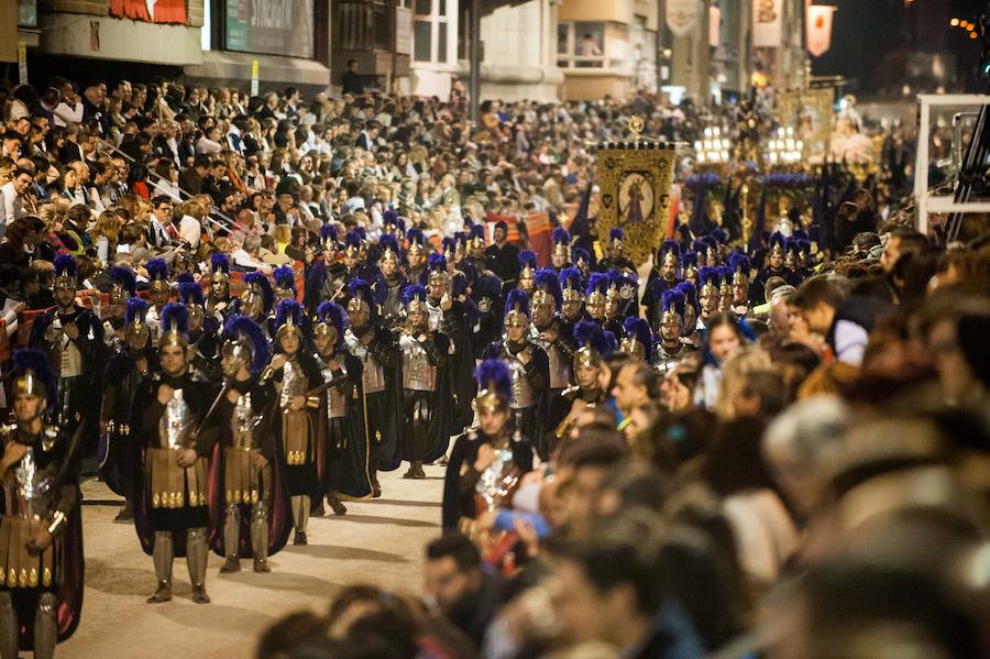 Desfile bíblico pasional de Viernes Santo en Lorca (I)