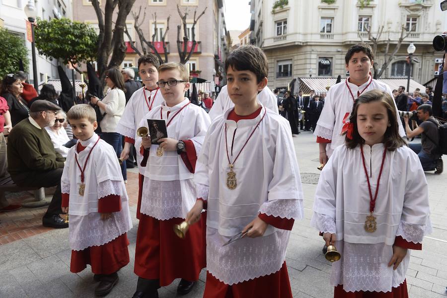 Emoción contenida con Nuestra Señora del Rosario