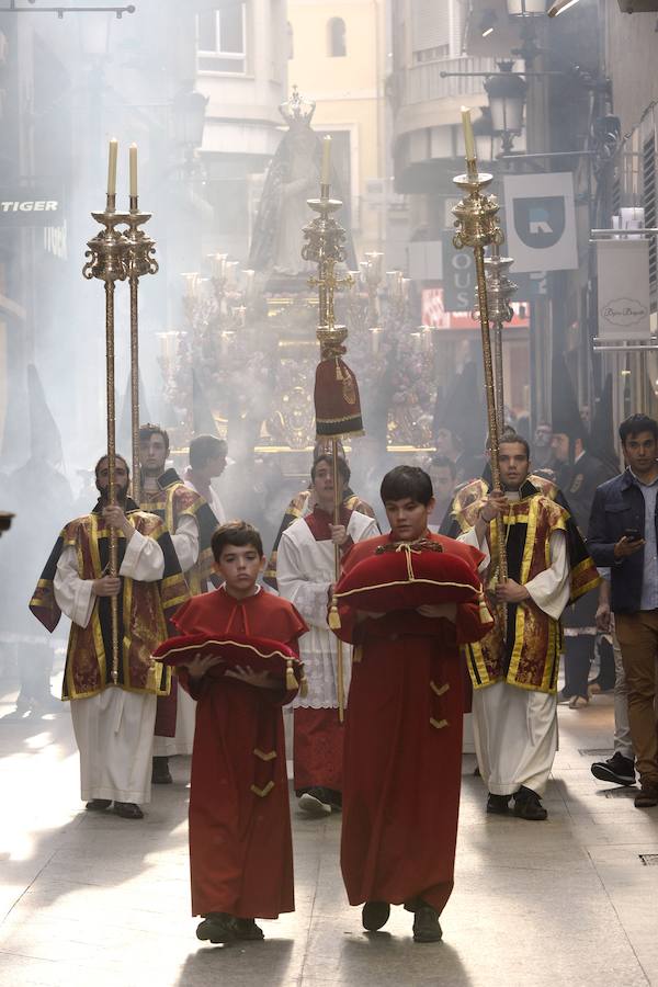 Emoción contenida con Nuestra Señora del Rosario