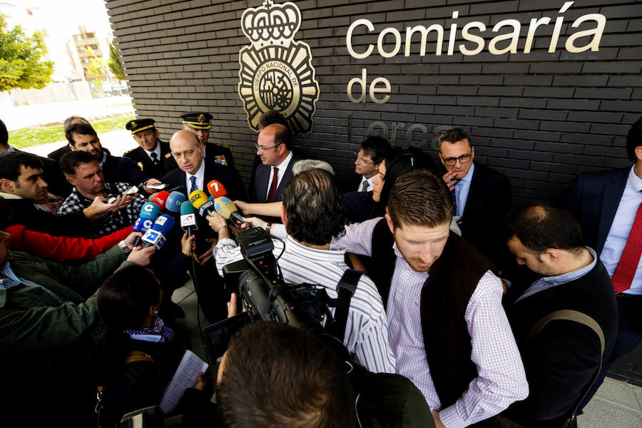 Inauguración de la comisaría del Cuerpo Nacional de Policía de Lorca