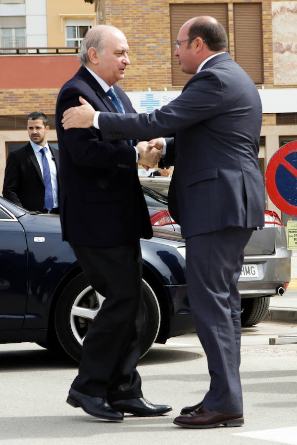 Inauguración de la comisaría del Cuerpo Nacional de Policía de Lorca