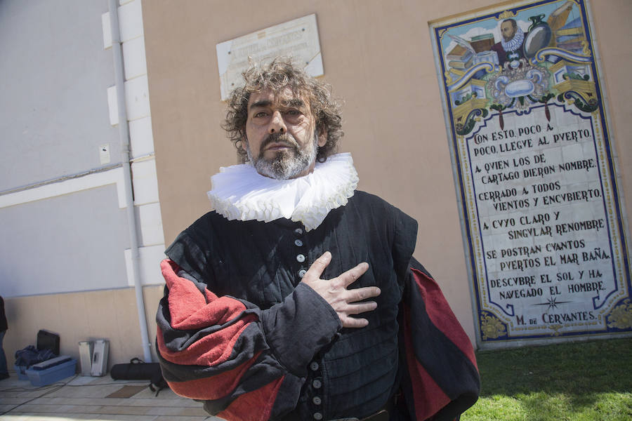 Tributo a Miguel de Cervantes en Cartagena